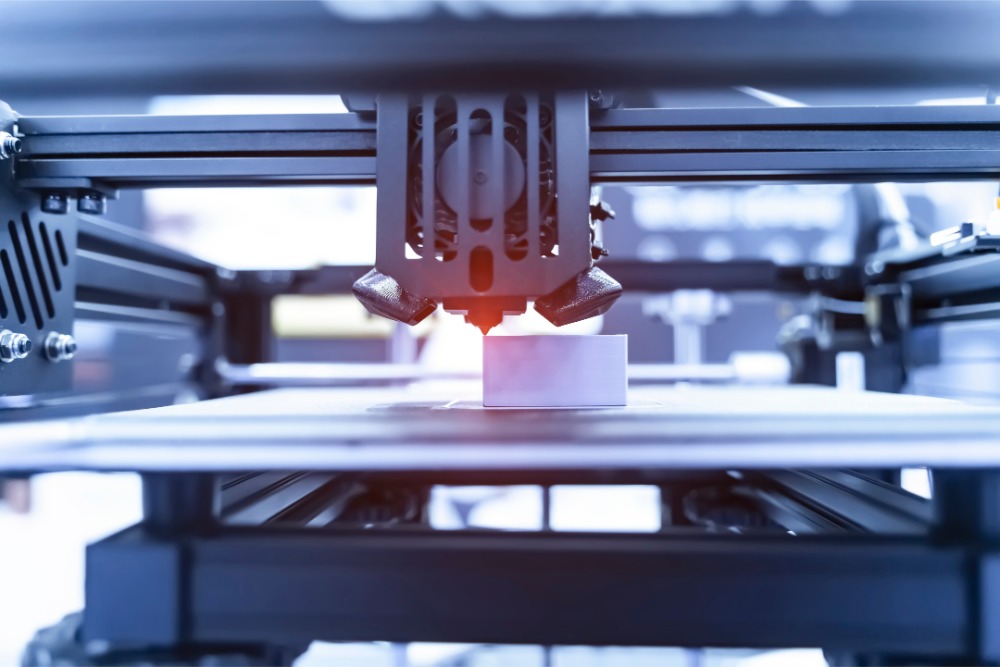 3D-Drucker in Aktion